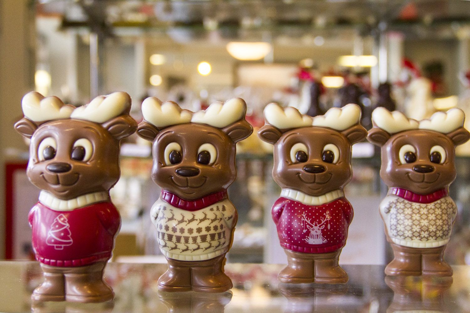 Chocolats pour Noël et le nouvel an